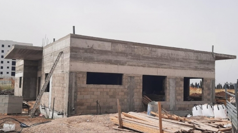 גני הילדים שנבנים בימים אלה ברחוב שרת.jpg