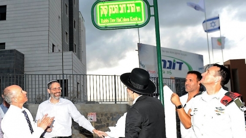 הסרת הלוט משלט הרחוב.JPG