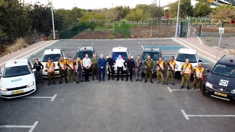 ראש העיר, המתח מפקד היקלר ומפקד כיתת הכוננות.JPG
